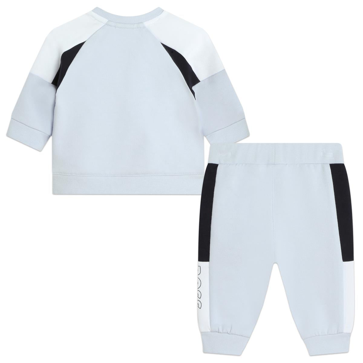 Baby Boys Light Blue Cotton Set