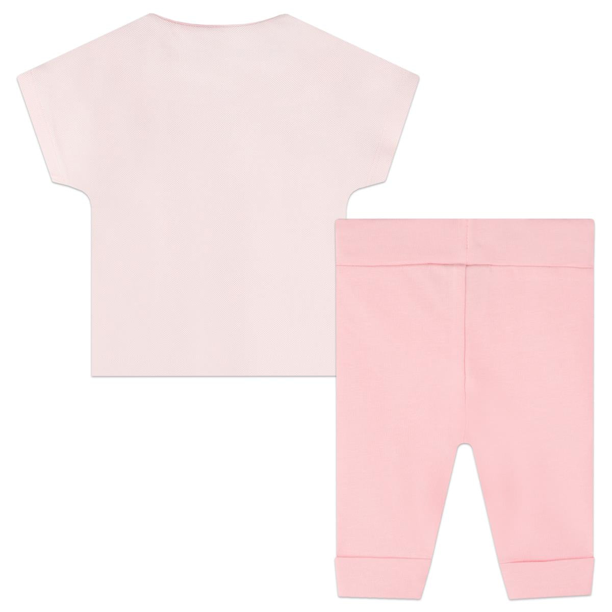 Baby Girls Pink Cotton Set