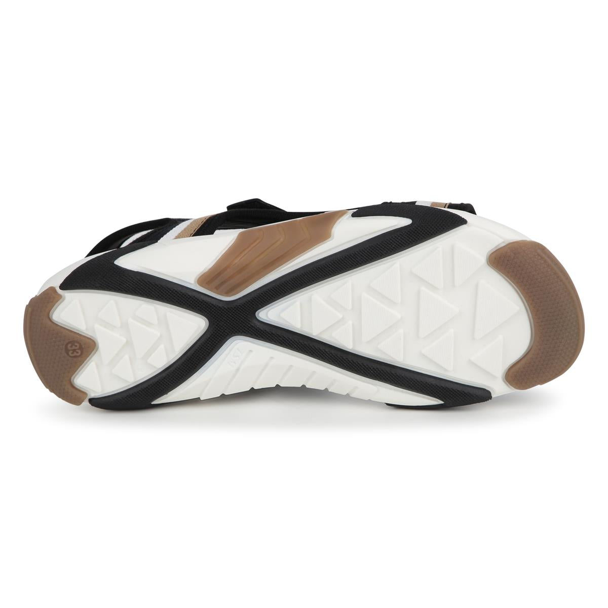 Boys Black Sandals