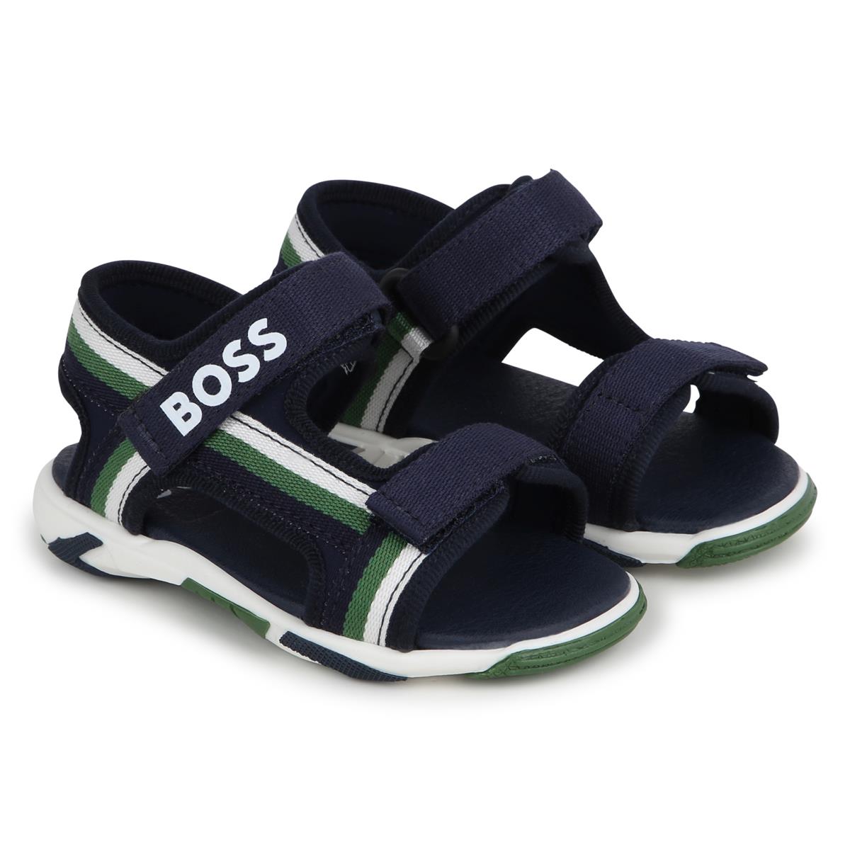 Baby Boys Navy Sandals