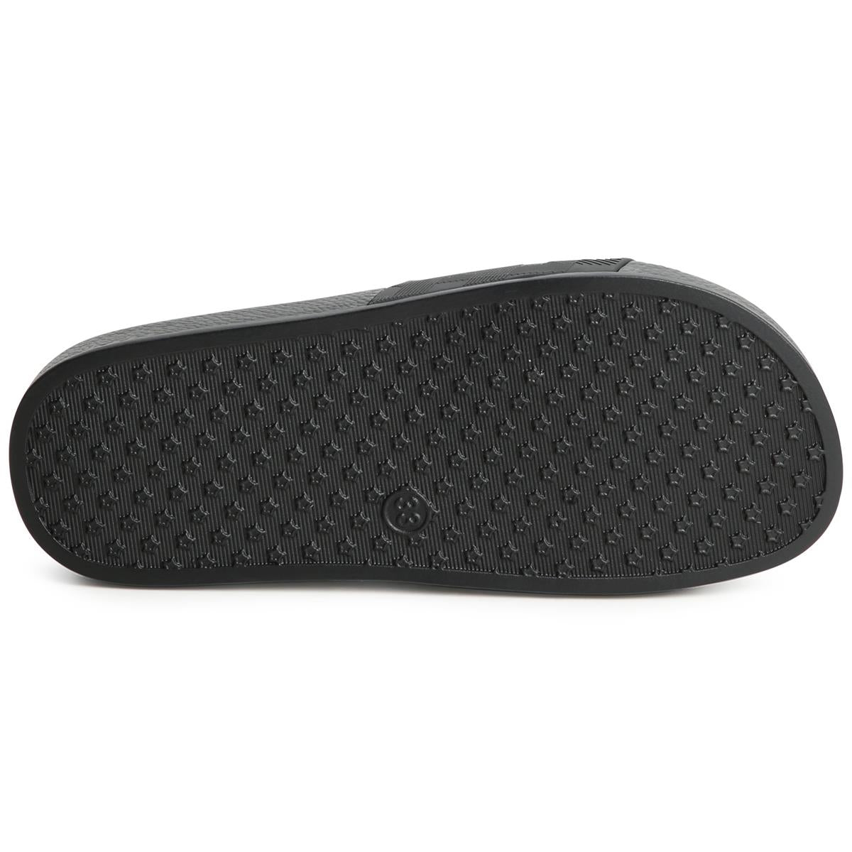 Boys Black Slippers