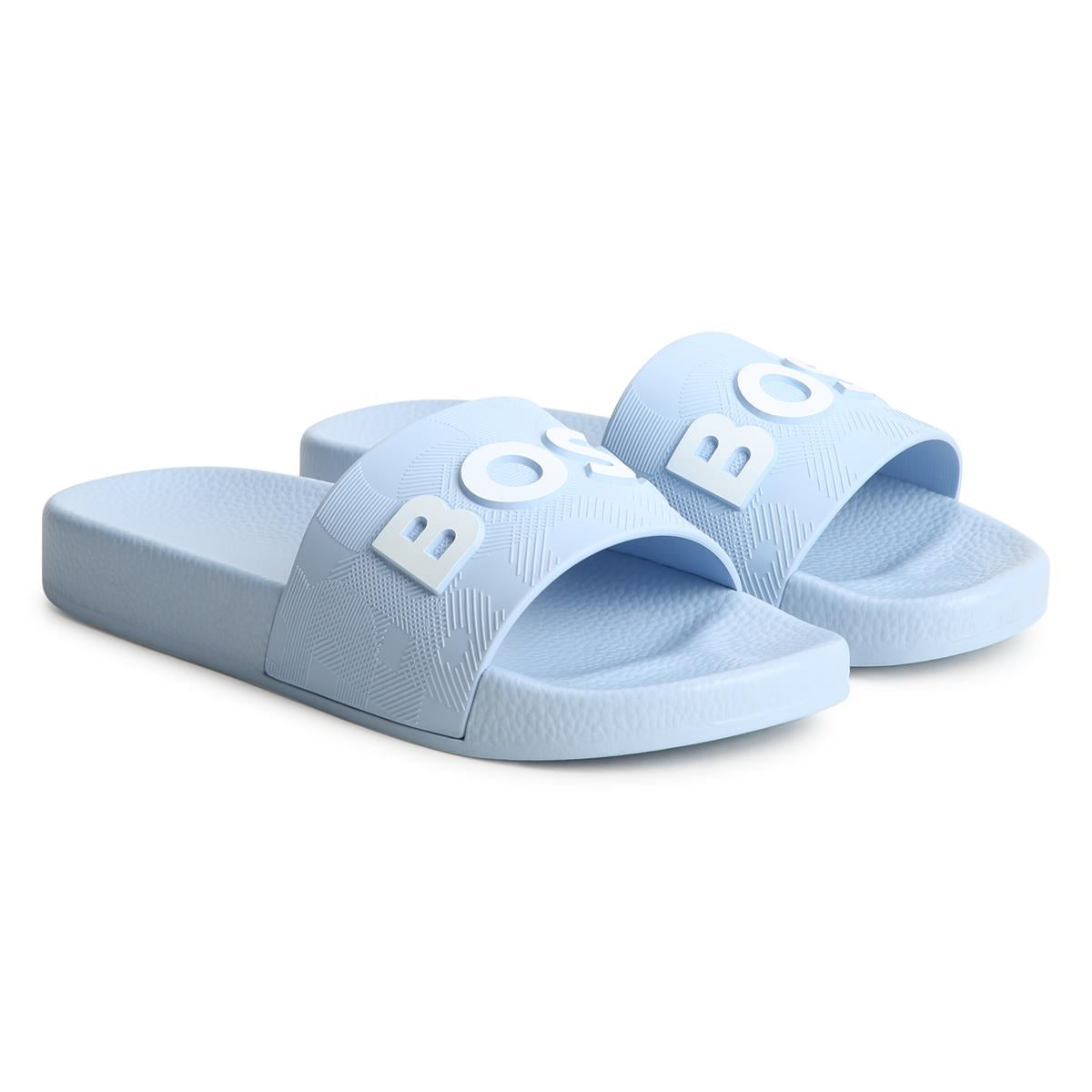 Boys Light Blue Slippers