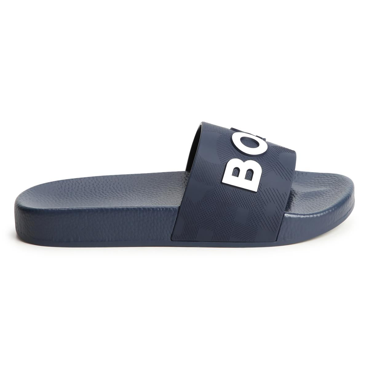 Boys Navy Slippers