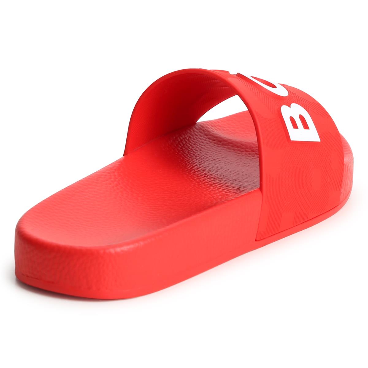 Boys Red Slippers