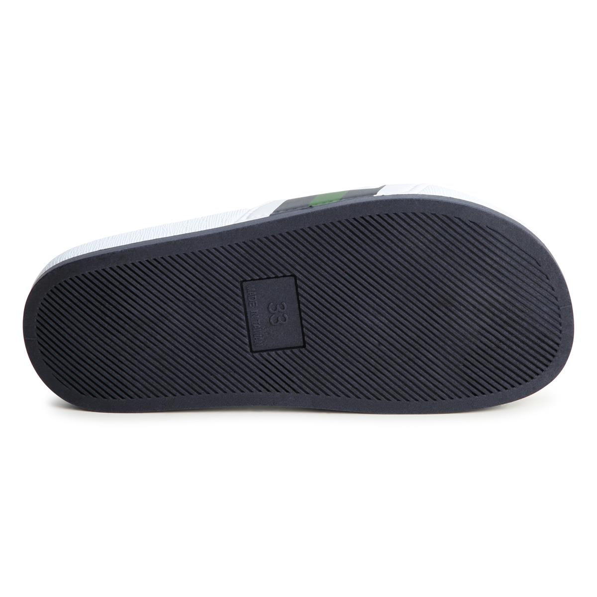 Boys White Slippers