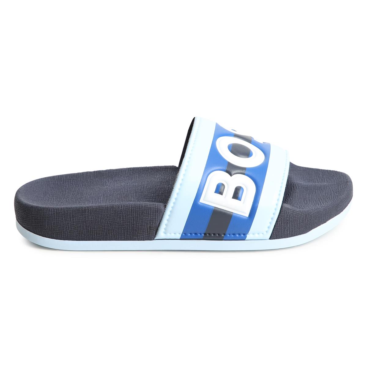 Boys Light Blue Slippers