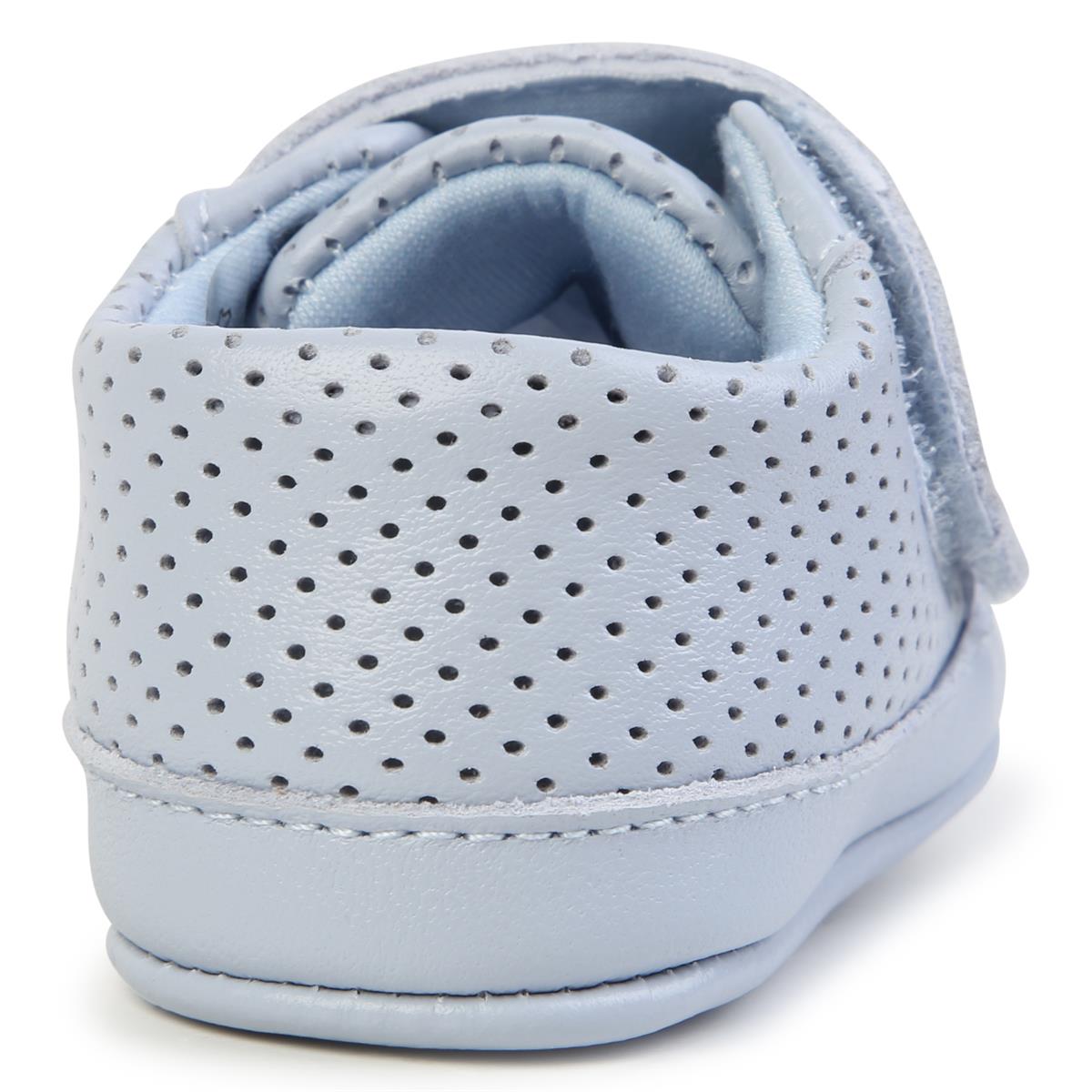 Baby Boys Light Blue Flat Shoes