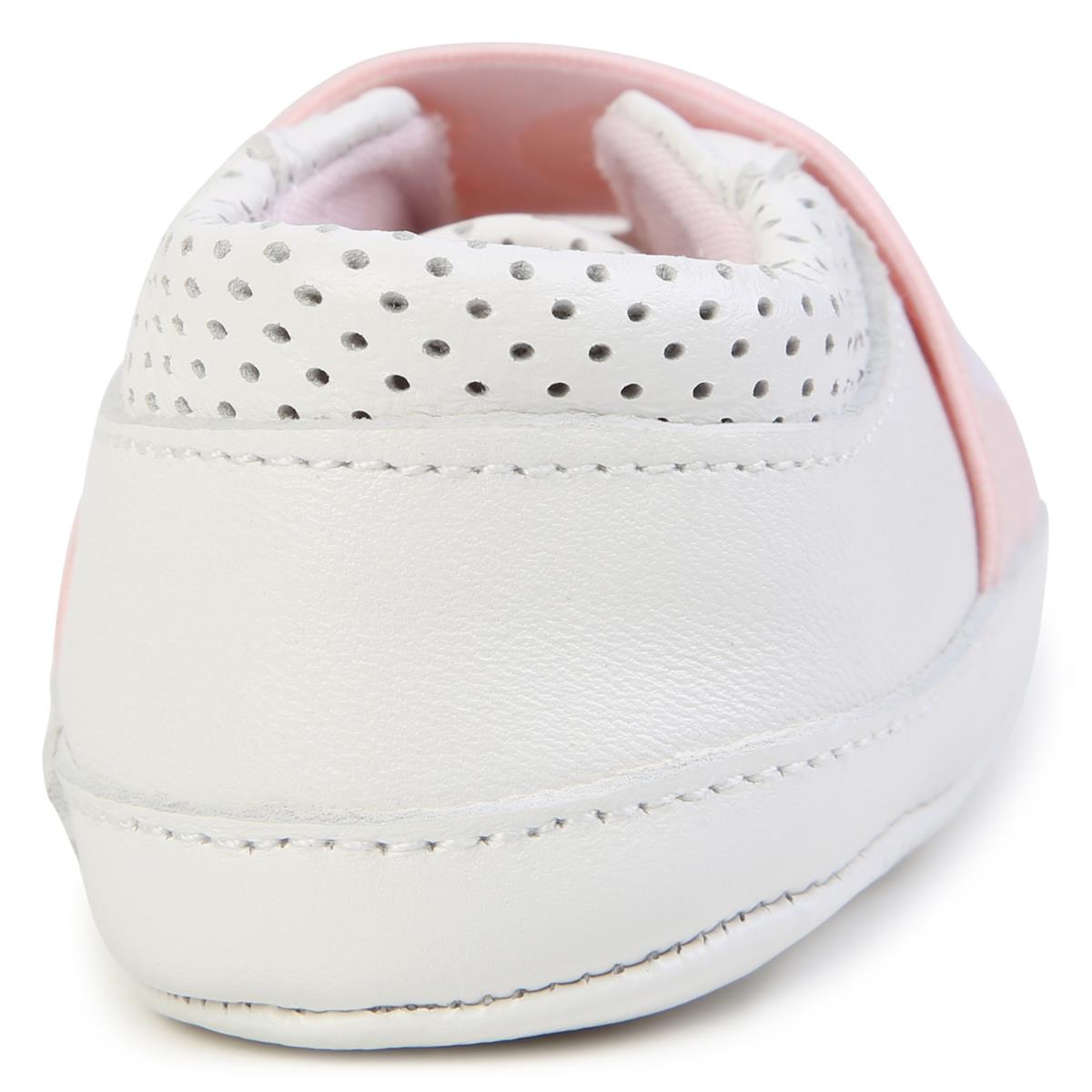 Baby Girls White Flat Shoes