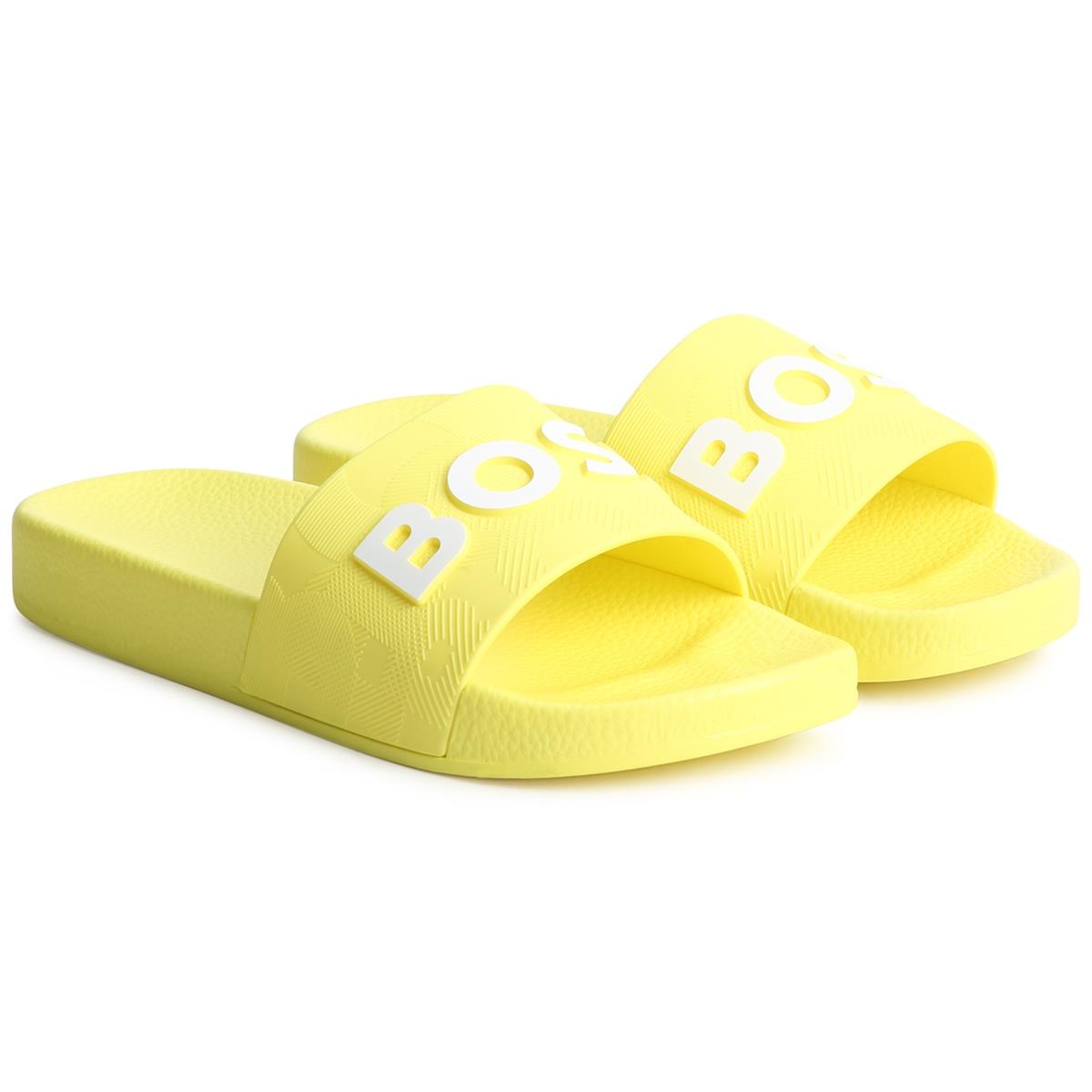 Girls Yellow Slippers