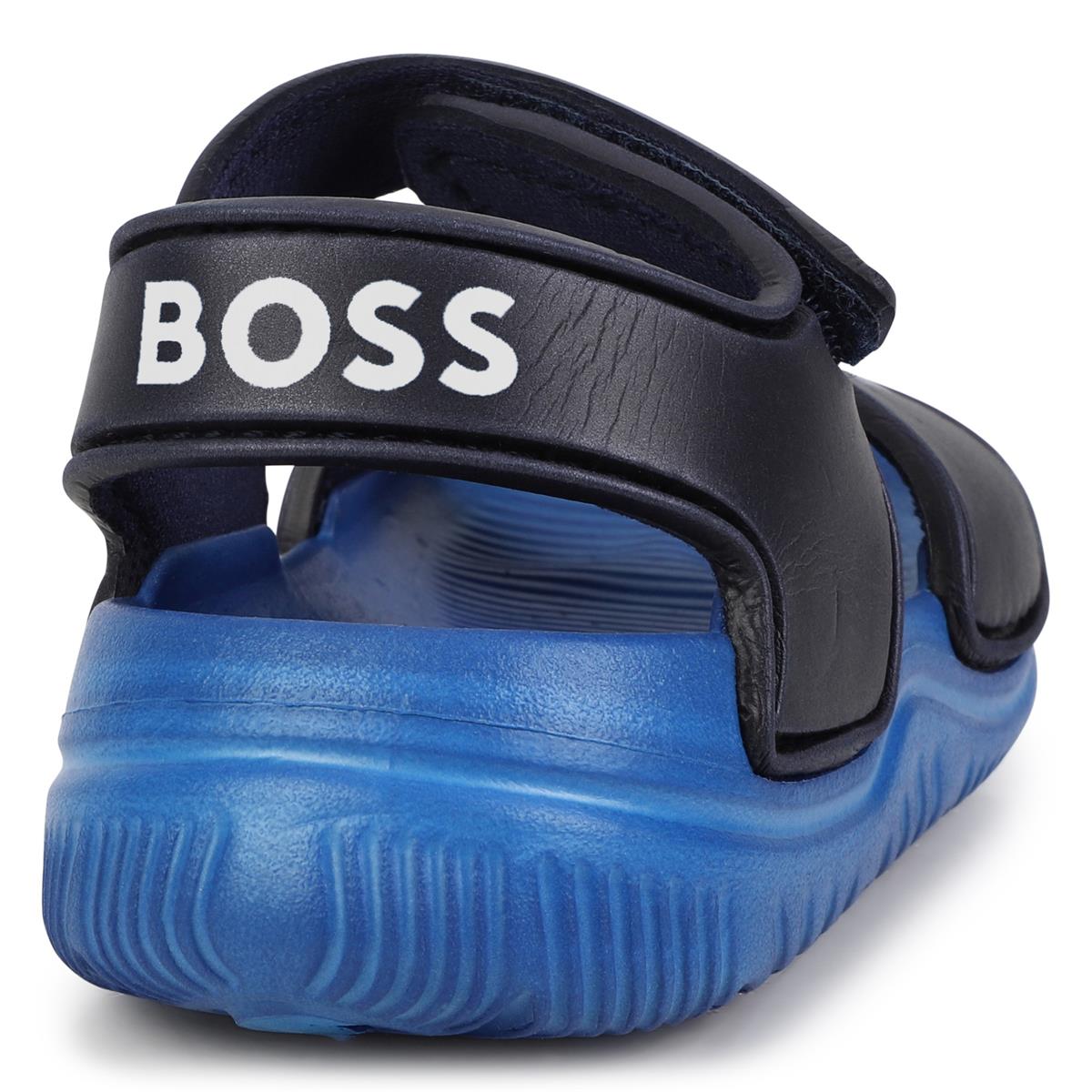 Baby Boys Navy Sandals