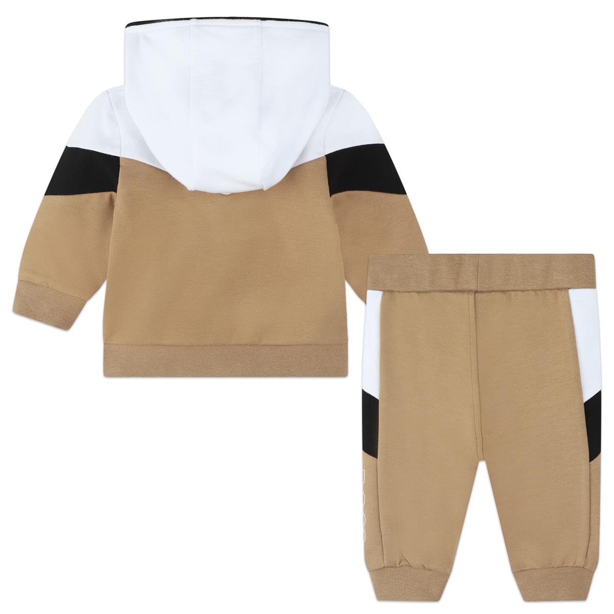 Baby Boys Beige Cotton Set