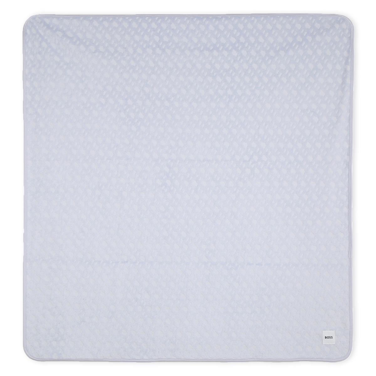 Baby Boys Light Blue Cotton Blanket(75x75cm)