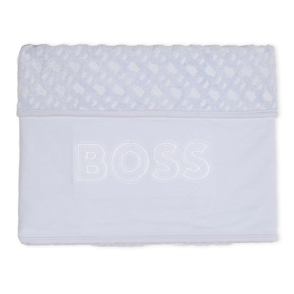 Baby Boys Light Blue Cotton Blanket(75x75cm)