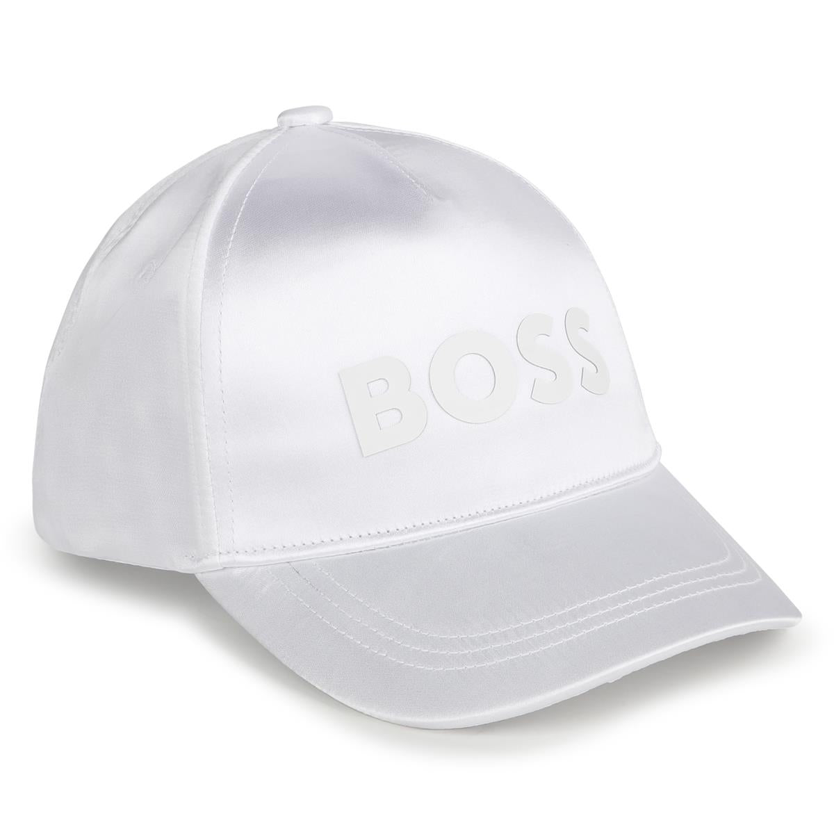 Boys White Cap