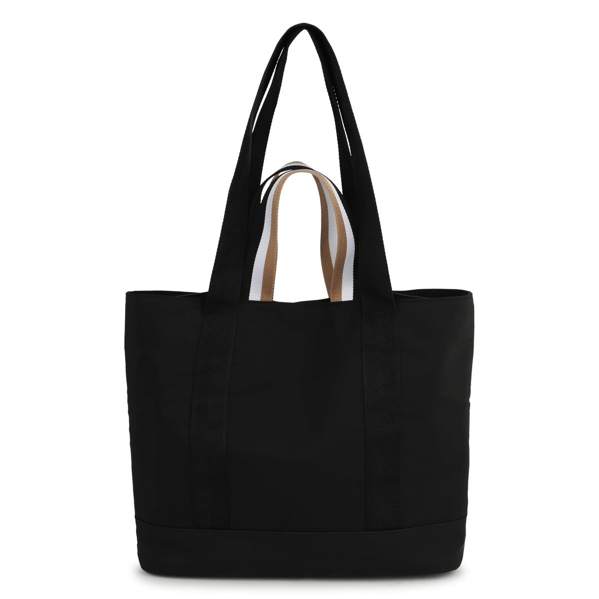 Black Logo Handbag(34x31x12.5cm)