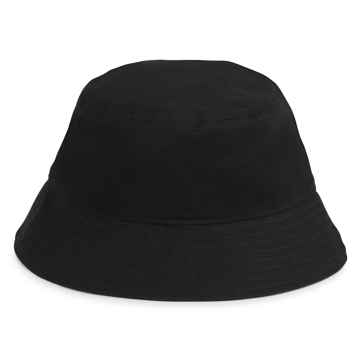 Boys Black Bucket Hat