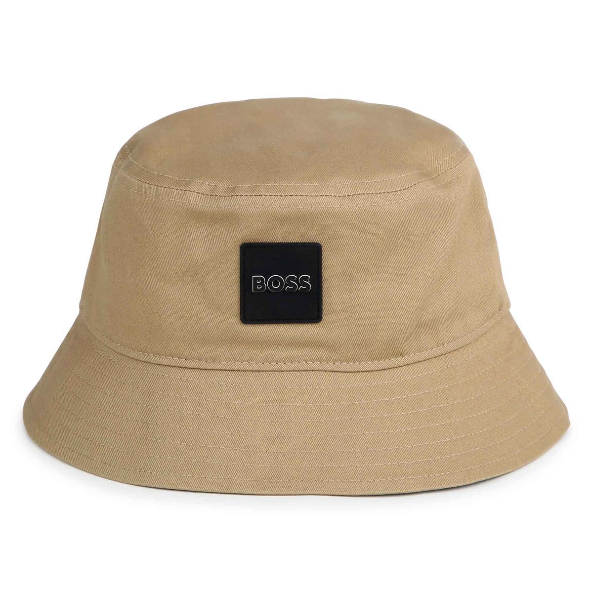 Boys Beige Bucket Hat