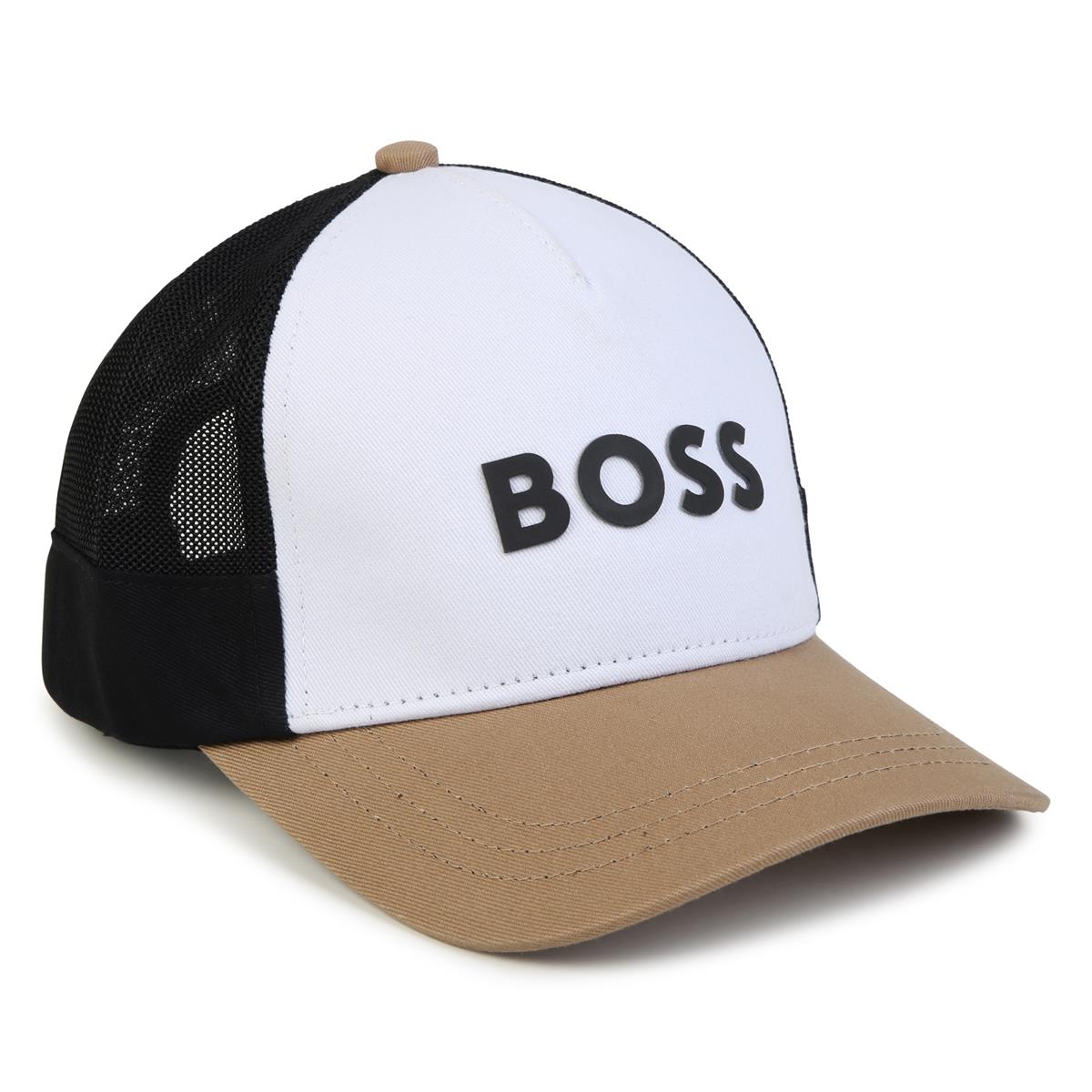 Boys White Cap