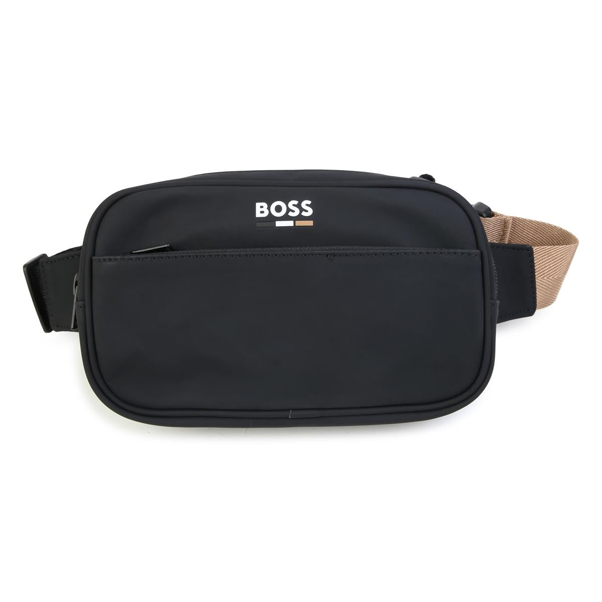 Boys Black Belt Bag(20x12x4.5cm)