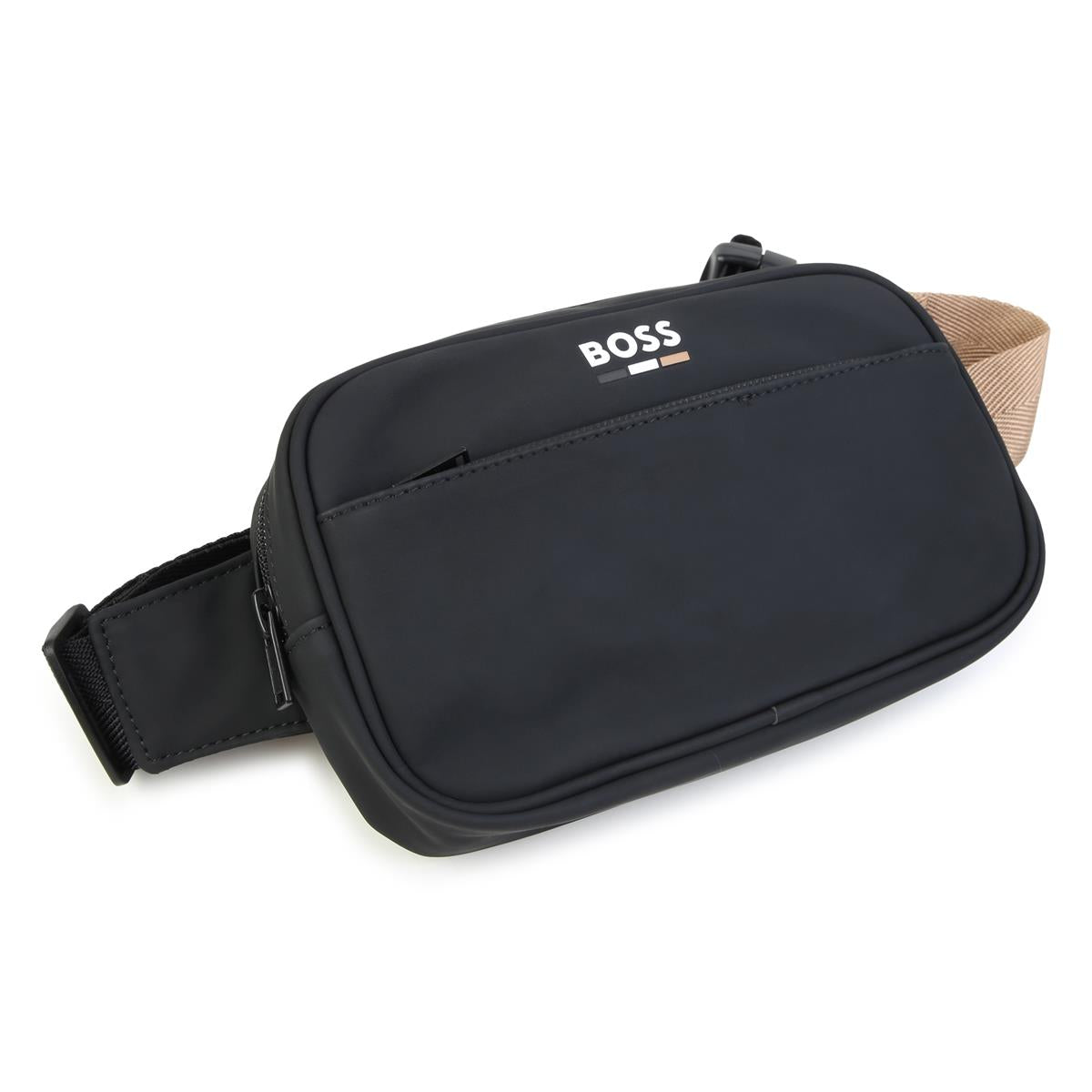 Boys Black Belt Bag(20x12x4.5cm)