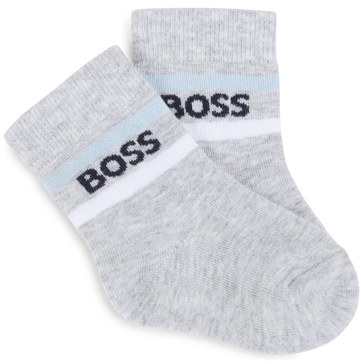 Baby Boys White Cotton Socks Set(3 Pack)