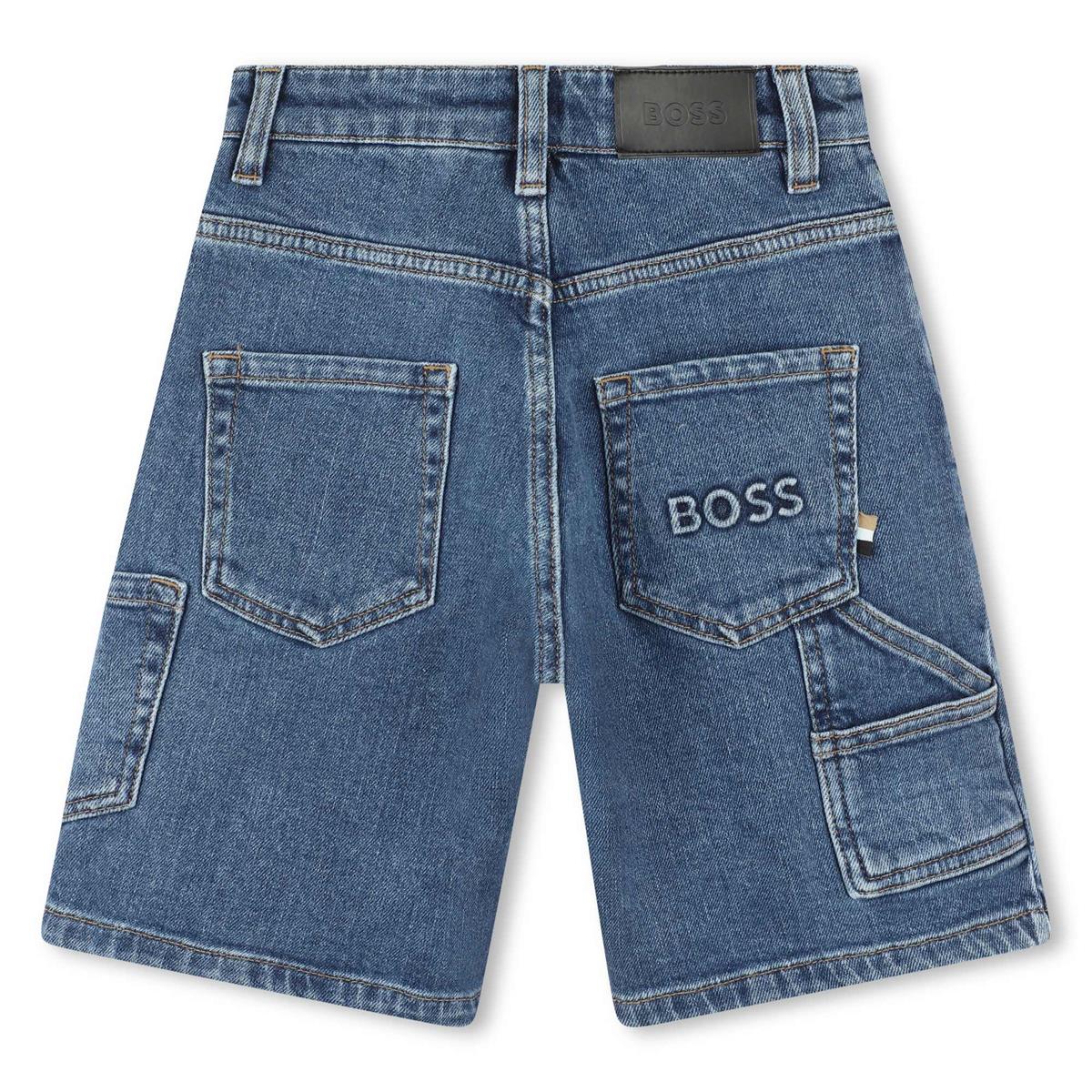 Boys Blue Denim Shorts