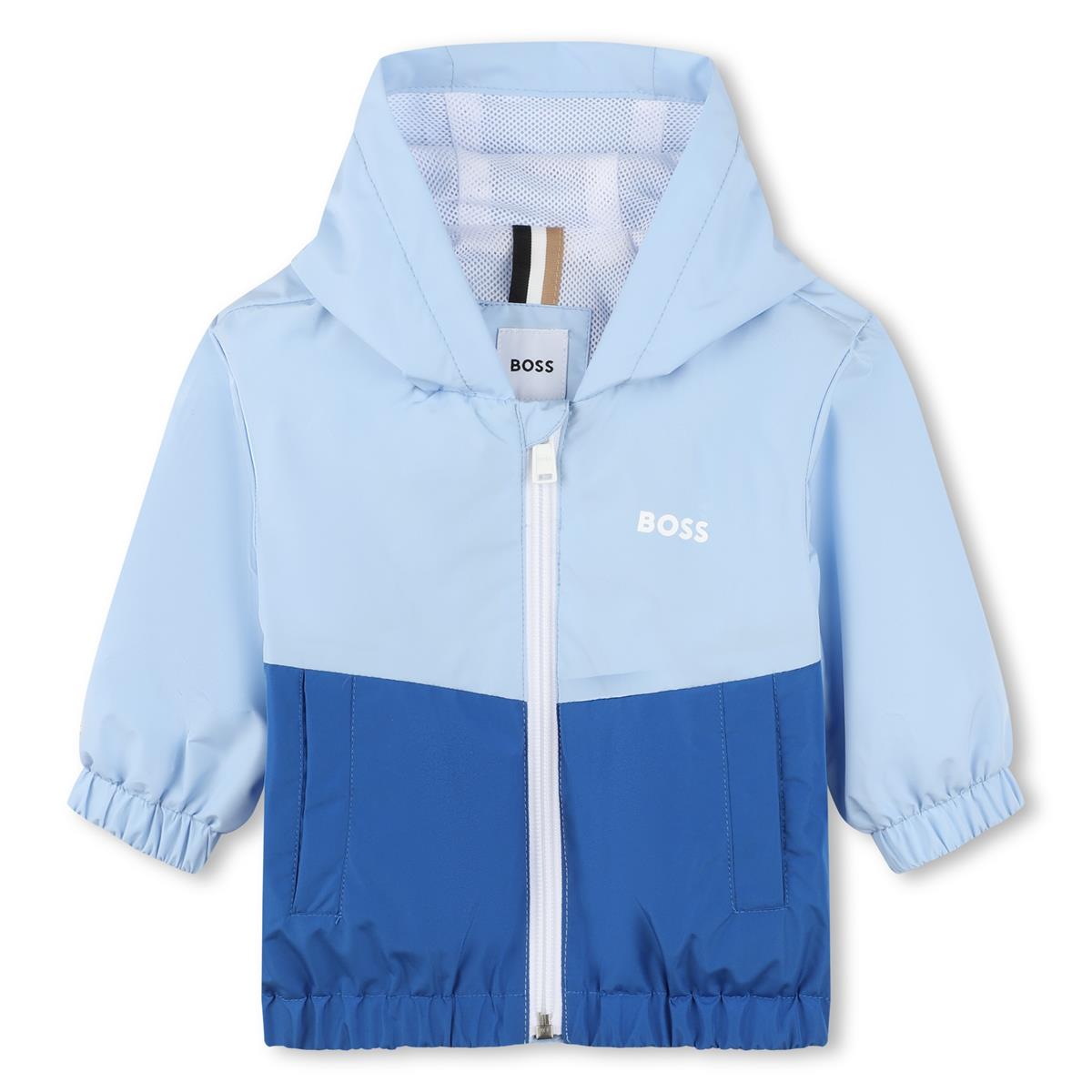 Baby Boys Light Blue Zip-Up Jacket