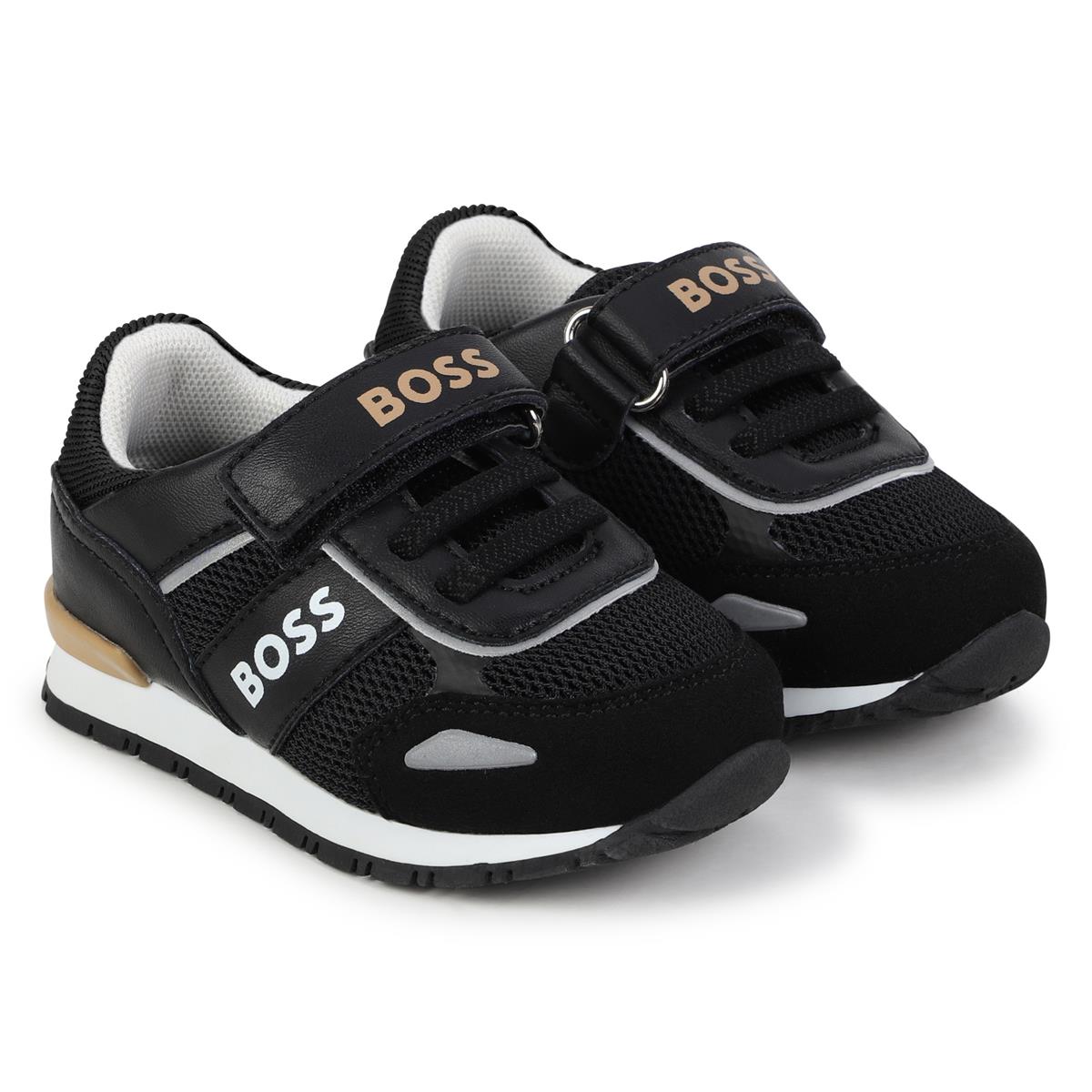 Baby Boys Black Shoes