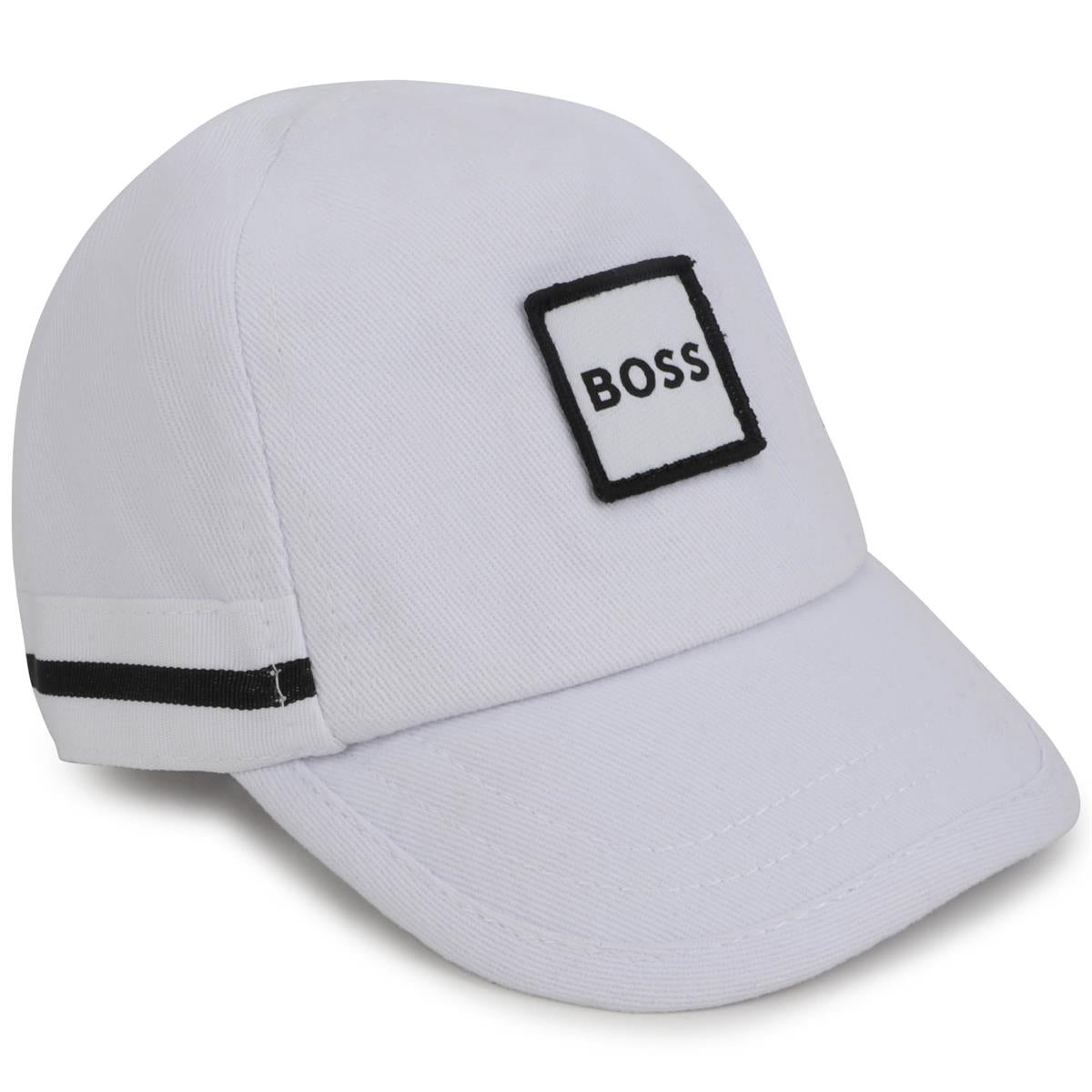 Baby Boys White Logo Cap