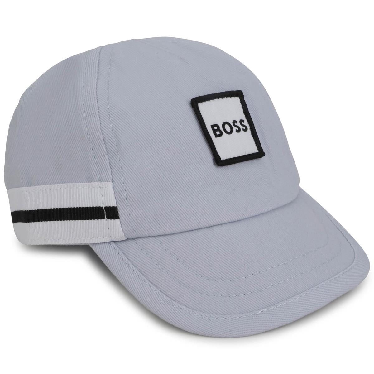 Baby Boys Light Blue Logo Cap