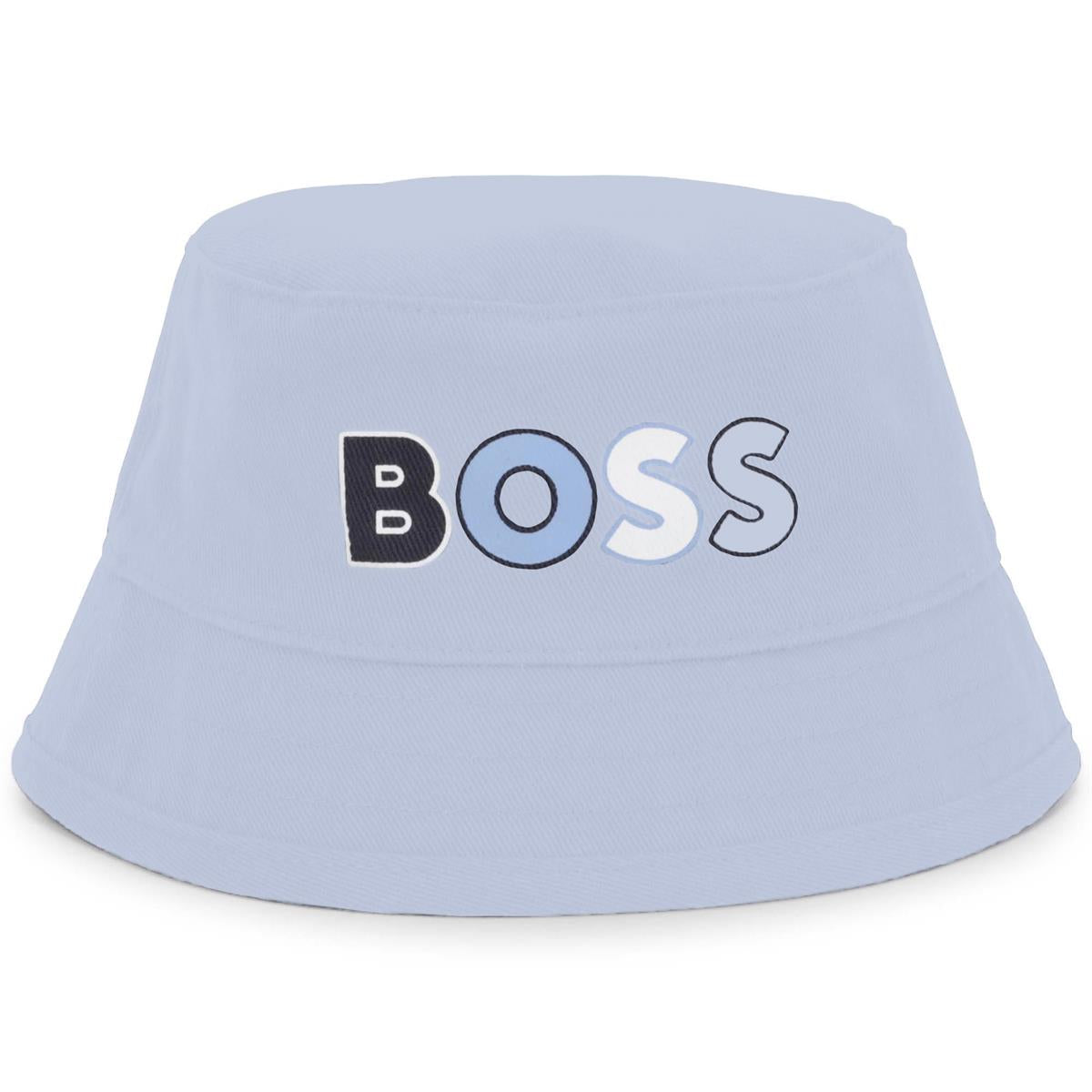 Baby Boys Blue Logo Hat