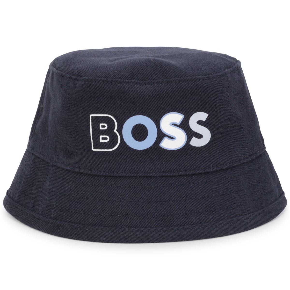 Baby Boys Blue Logo Hat