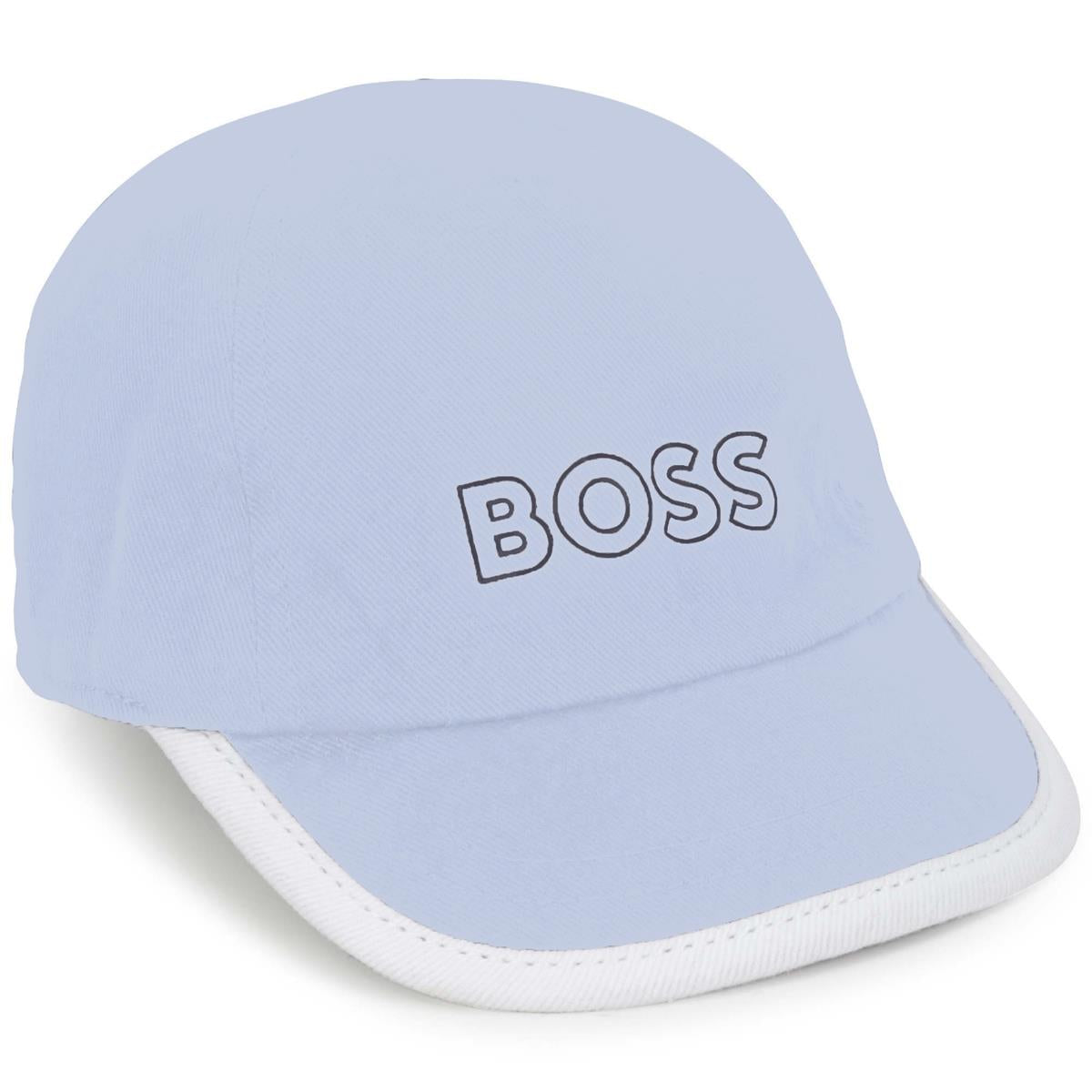 Baby Boys Blue Logo Cap