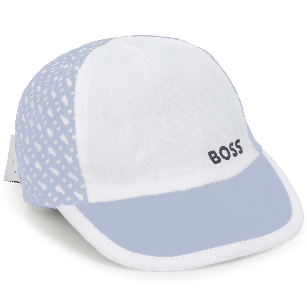 Baby Boys Blue Logo Cap