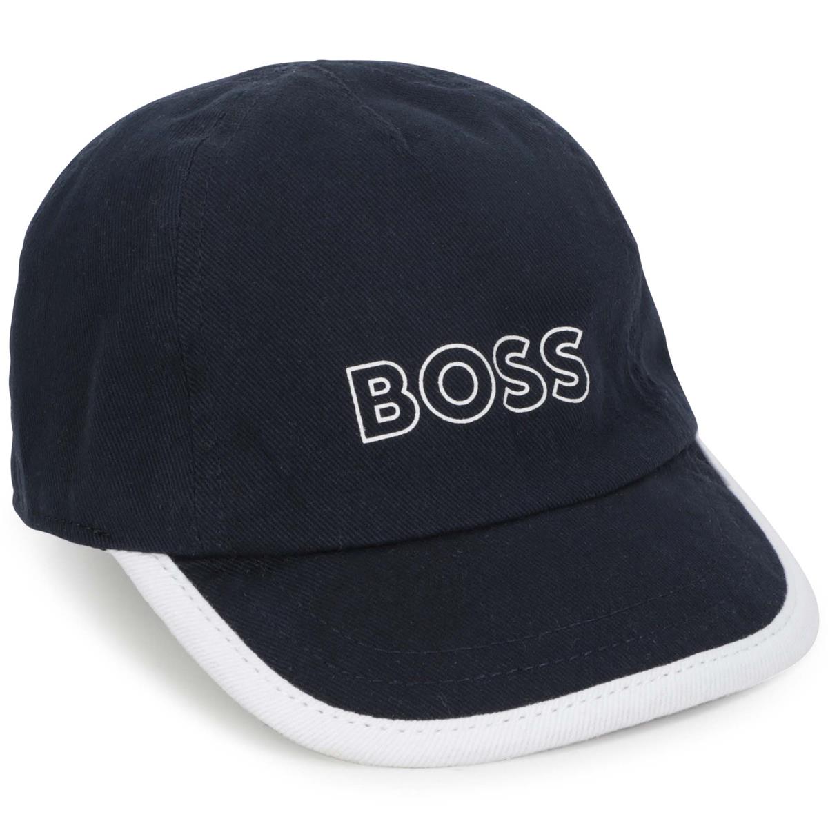 Baby Boys Blue Logo Cap