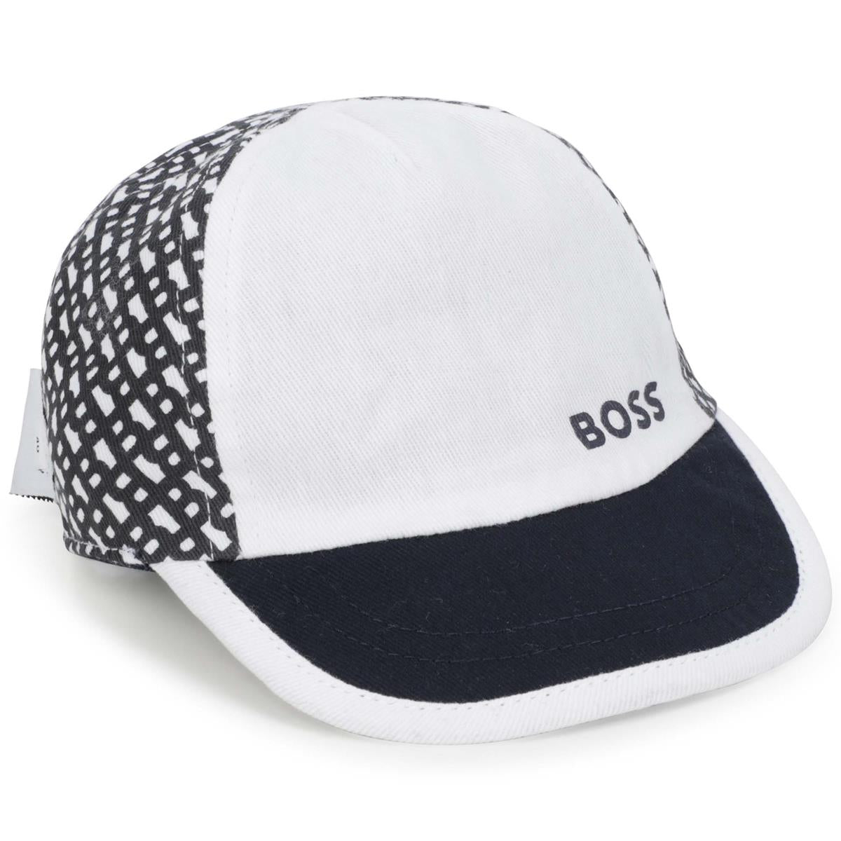 Baby Boys Blue Logo Cap