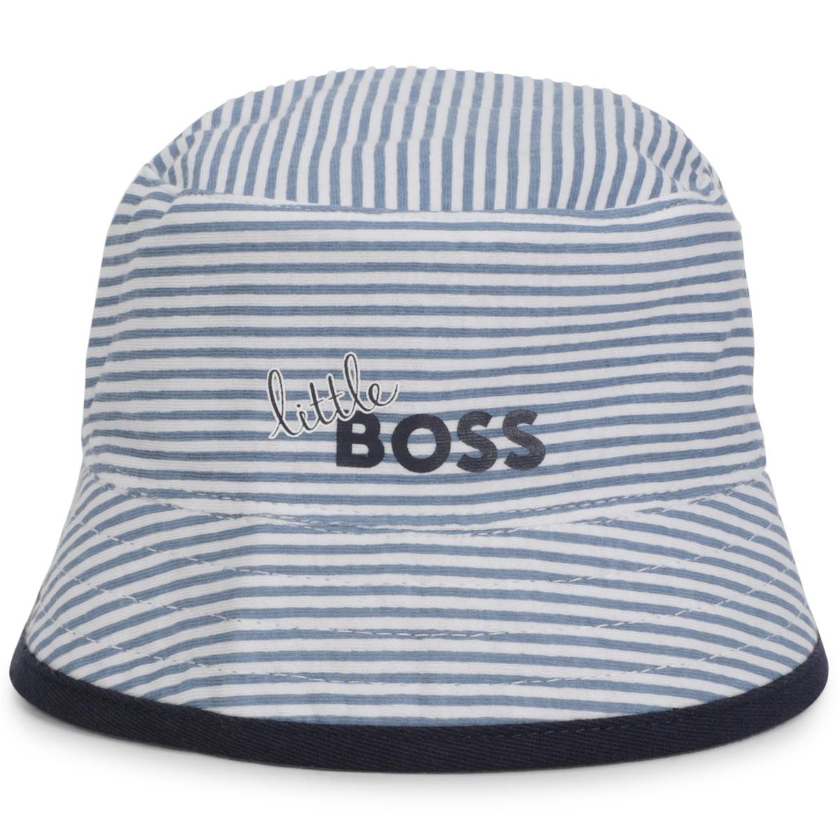 Baby Boys Blue Stripes Hat