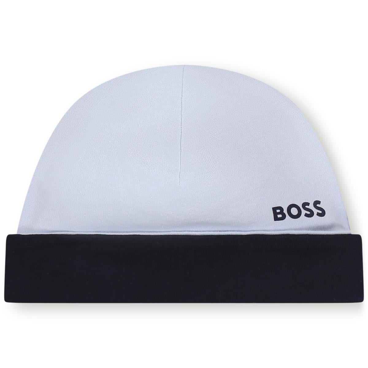 Baby Boys Blue Logo Hat