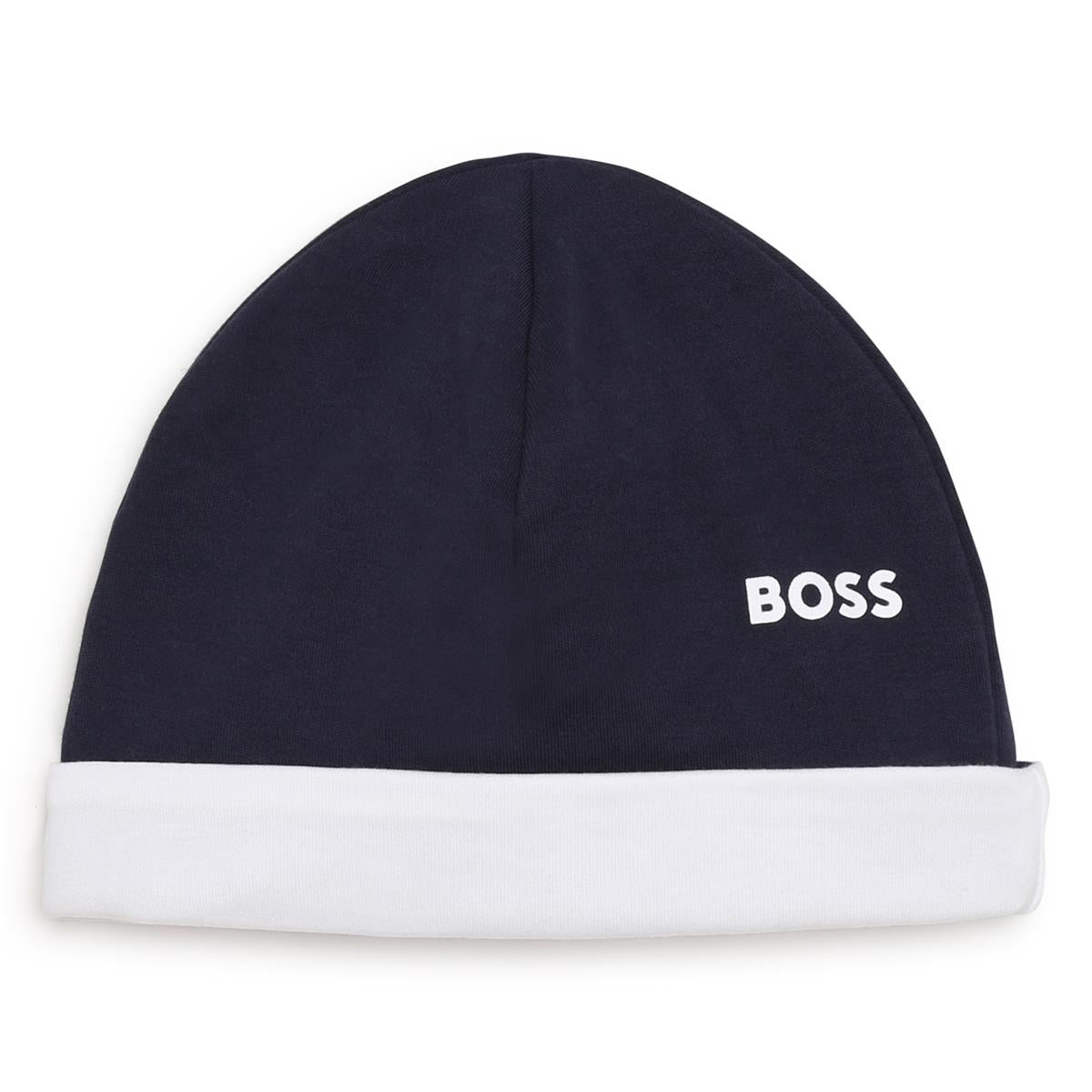 Baby Boys Blue Logo Hat