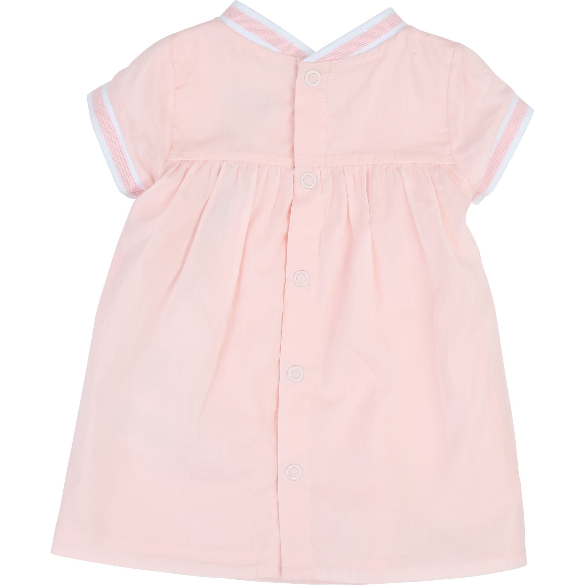 Baby Girls Pale Pink Cotton Dress