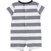 Baby Boys Marine White Babysuit