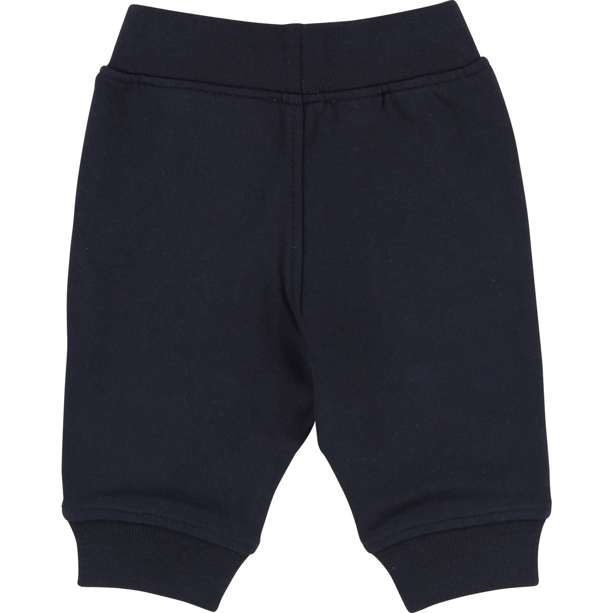 Baby Boys Blue Cargo Cotton Trousers