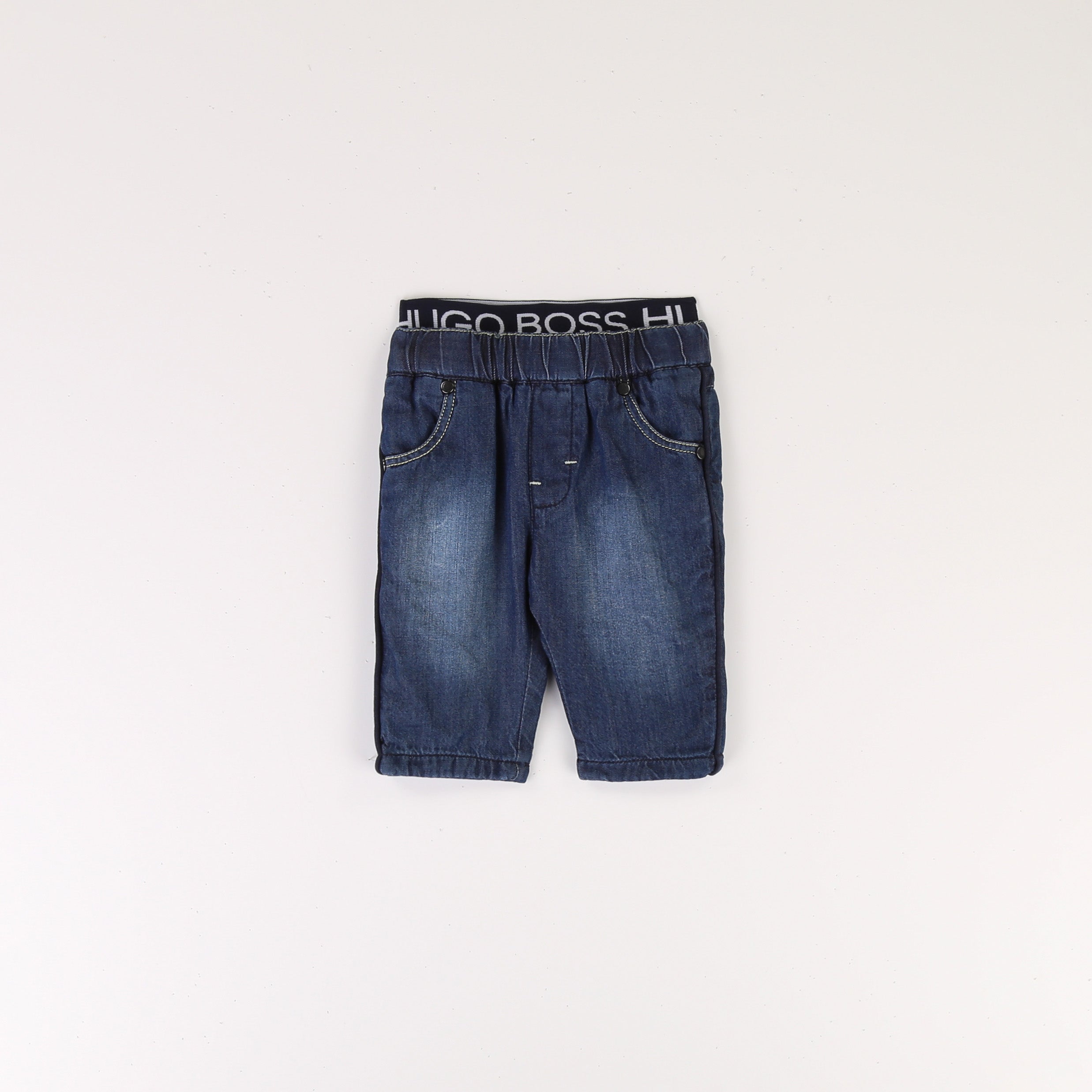 Baby Boys Blue Denim Trousers