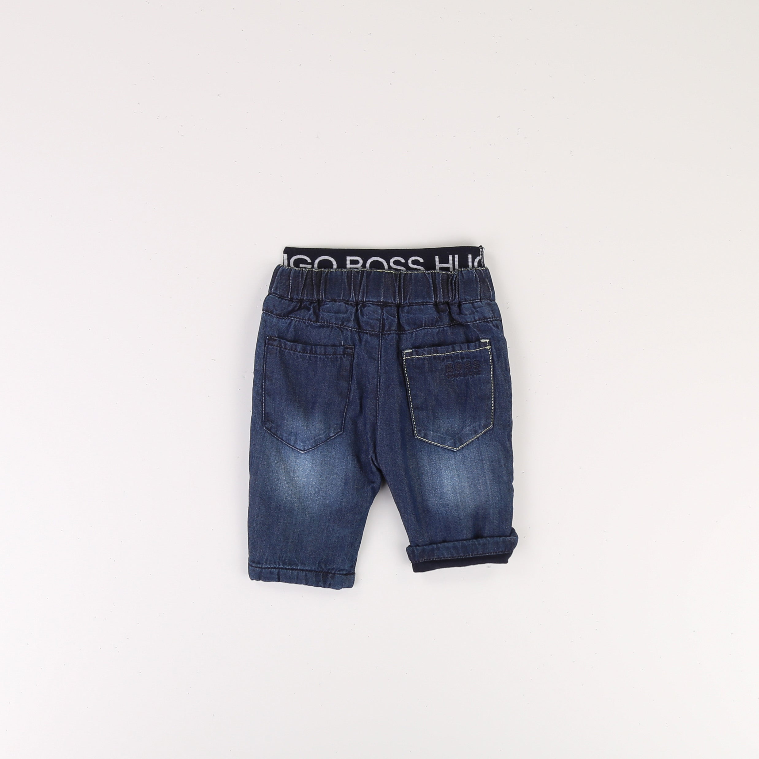 Baby Boys Blue Denim Trousers