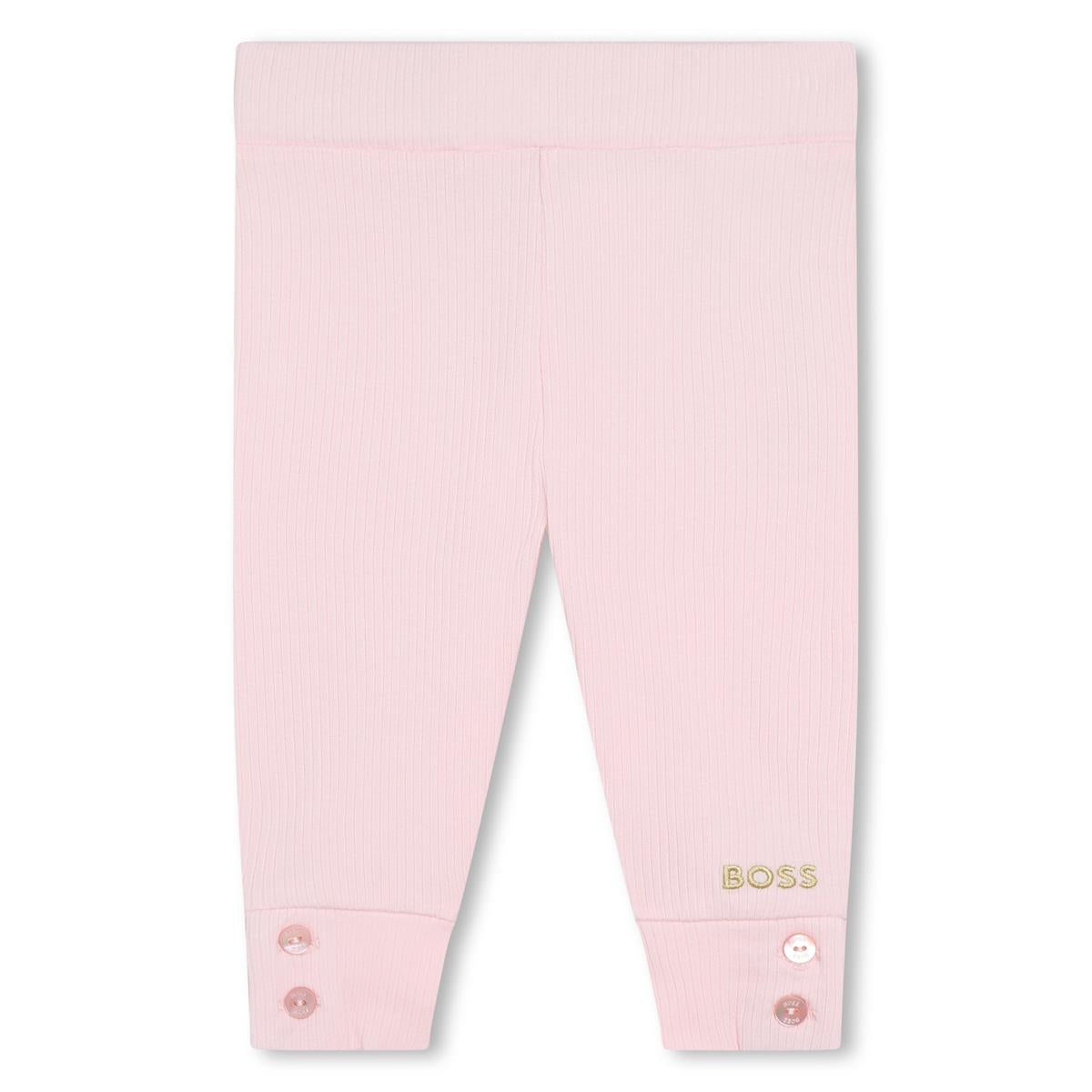 Baby Girls Pink Leggings