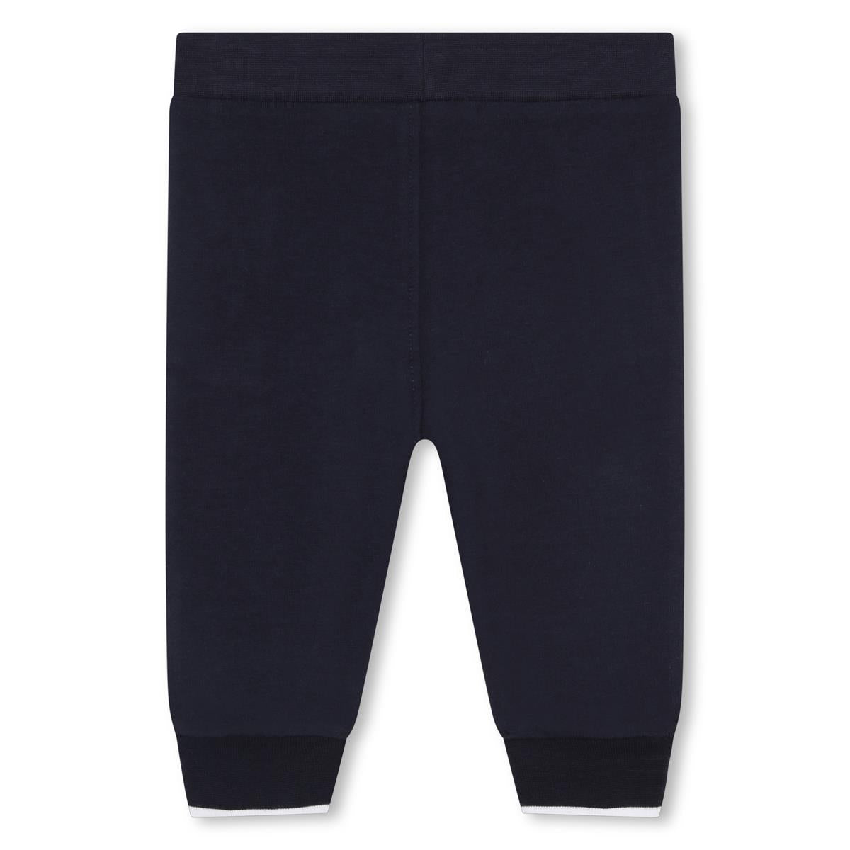 Baby Boys Blue Cotton Trousers