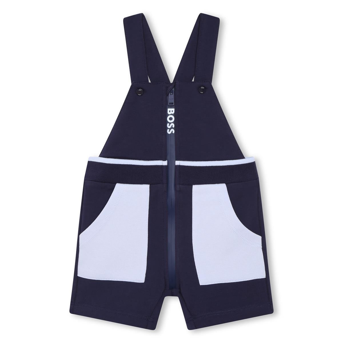 Baby Boys Navy Jumpsuit