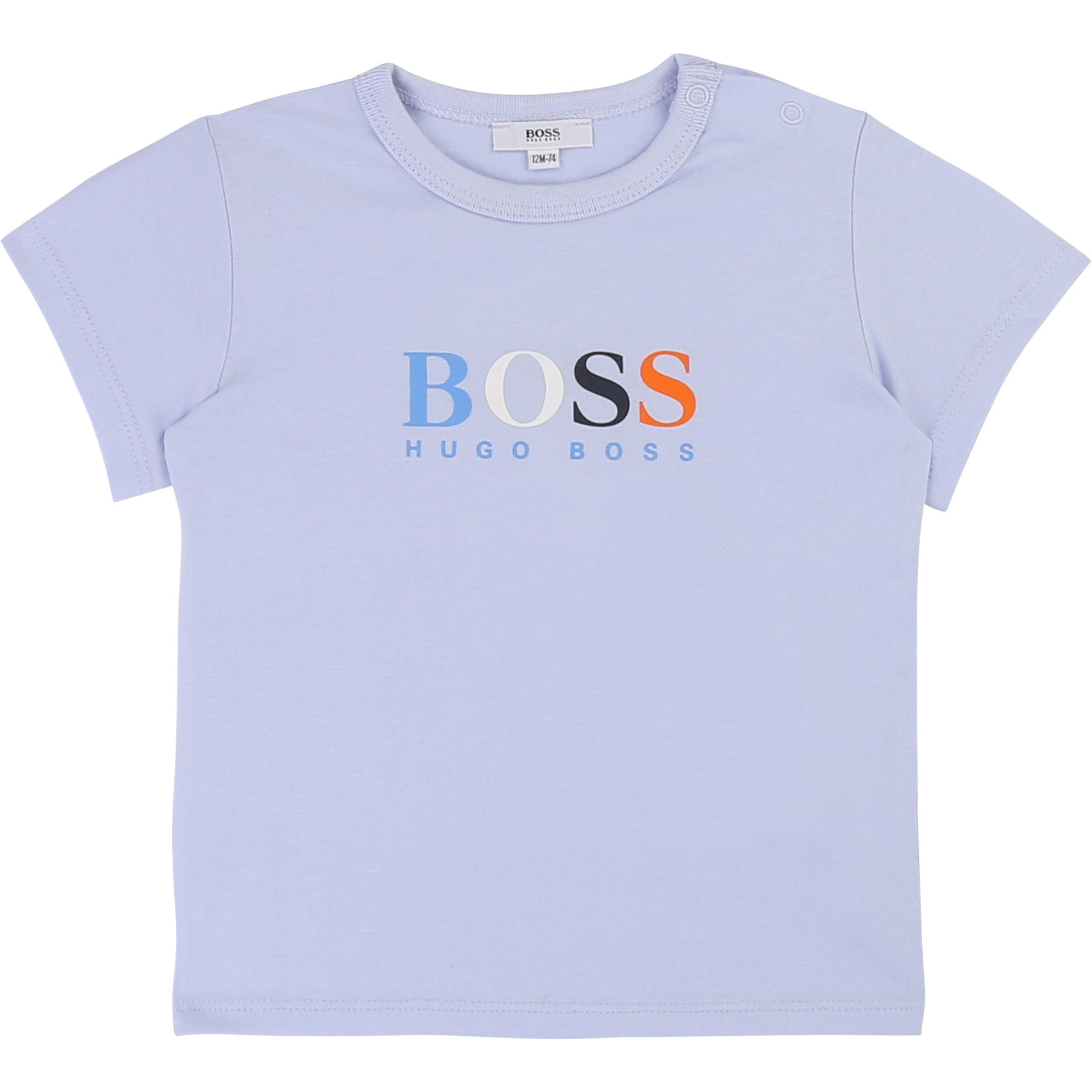 Baby Boys White Cotton T-shirt