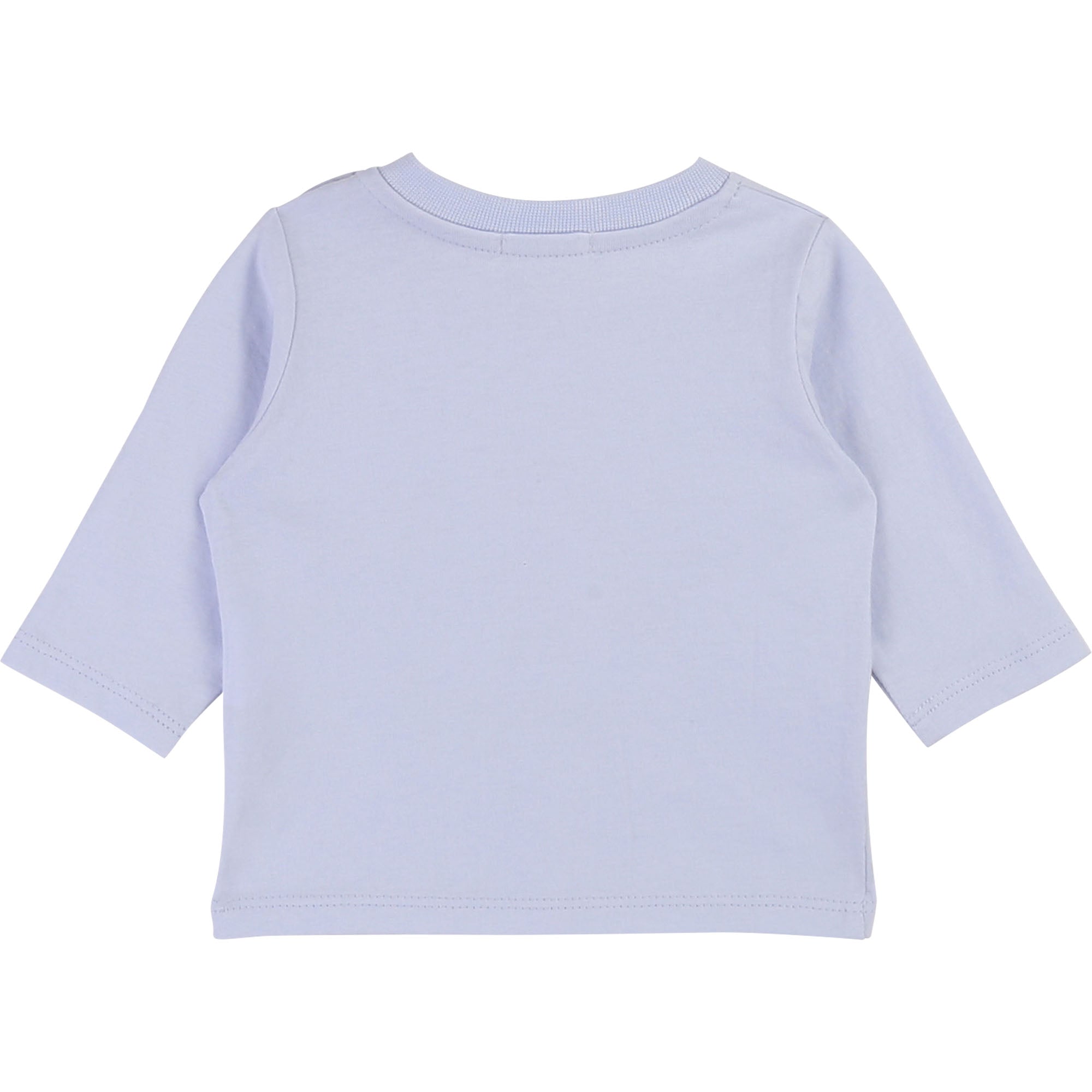 Baby Boys Light Blue Cotton T-shirt