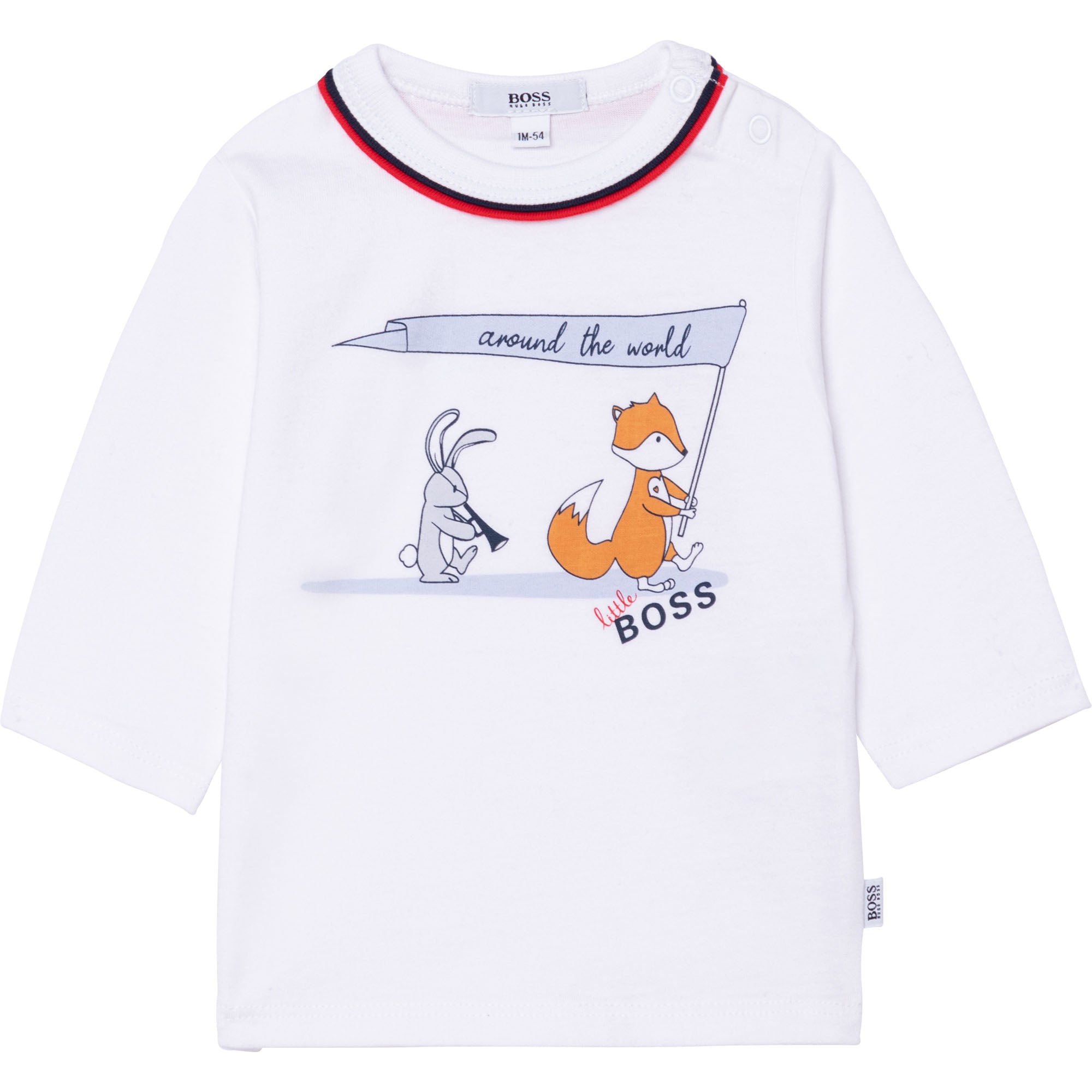 Baby Boys & Girls Printing Cotton T-Shirt